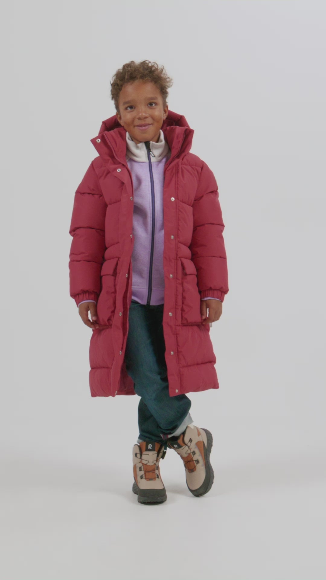 Warmer Winterparka für Kinder Kumpula