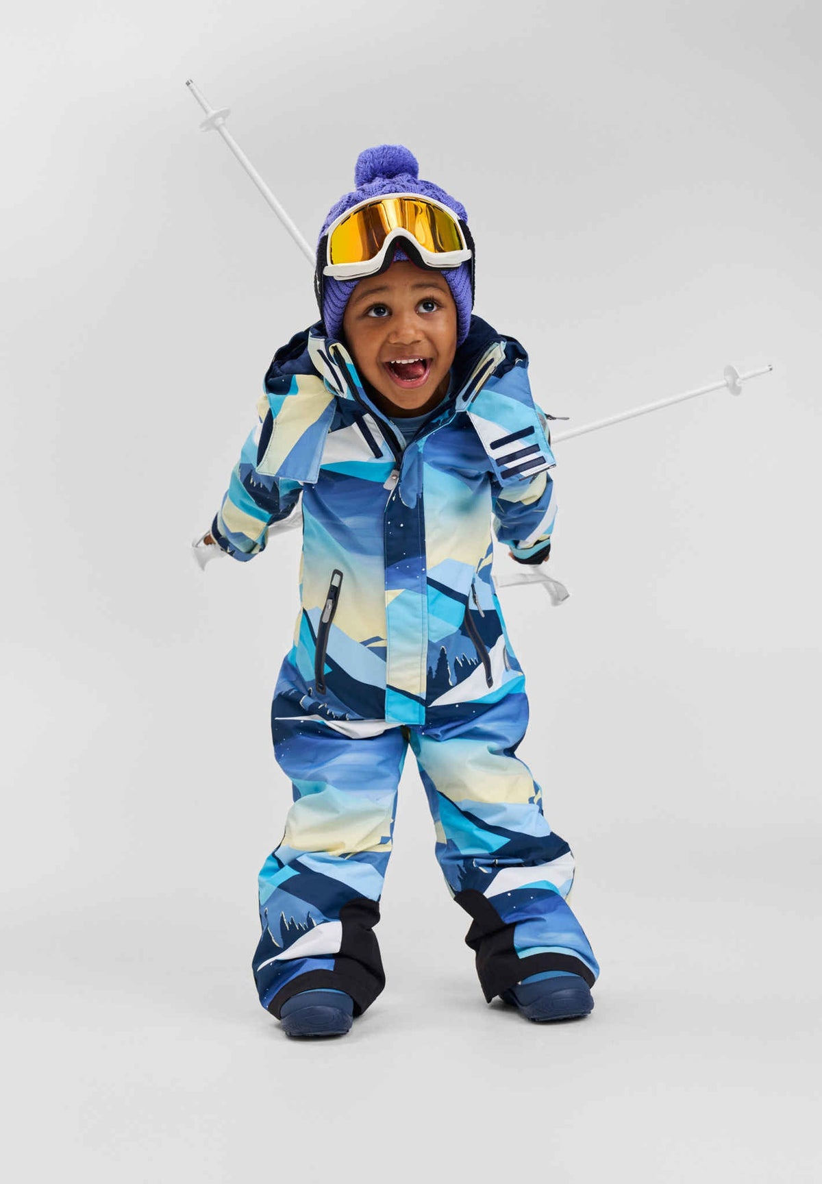 Combinaison de ski Reach imperméable pour enfants