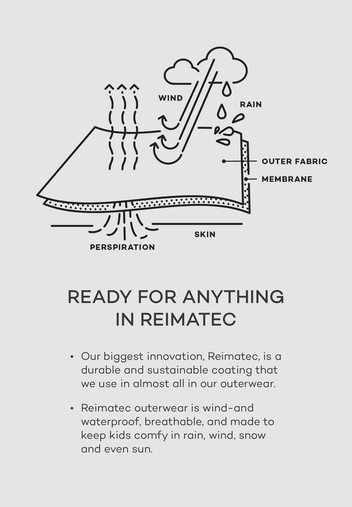 Pantalon d'extérieur imperméable Sampu pour juniors