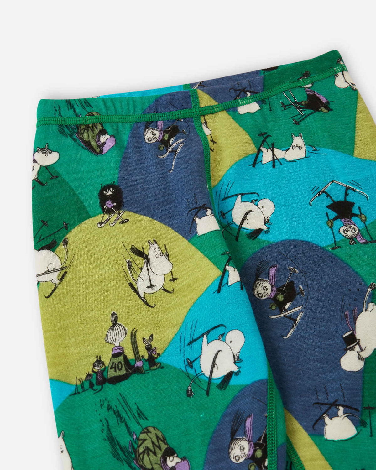Ensemble sous-vêtements pour tout-petits en laine mélangée Moomin Trivsam